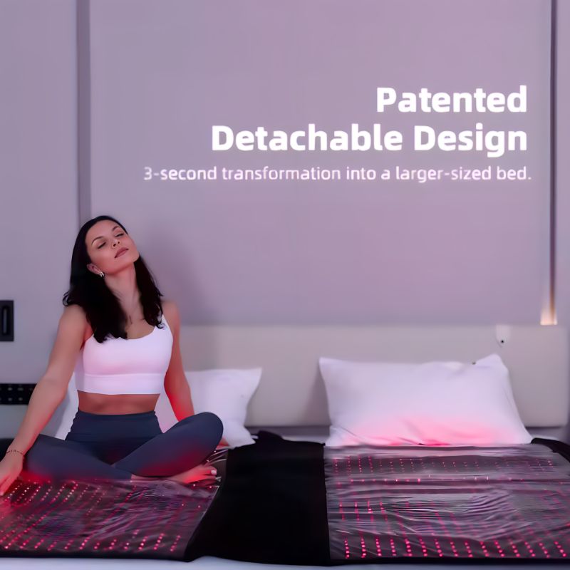 Ganzkörper-Rot- und Nahinfrarottherapiebett, 1280 rote LEDs