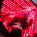 Ganzkörper-Rot- und Nahinfrarottherapiebett, 1280 rote LEDs