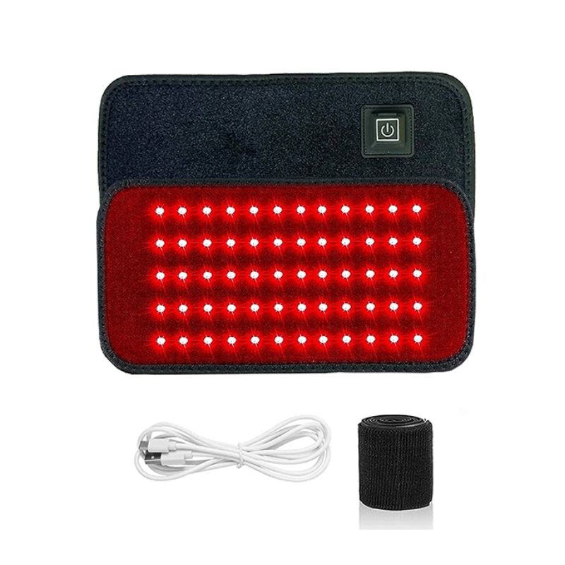 Wearable Red LED Light Pad — 60 LEDs, 130mW/cm² Irradiance
