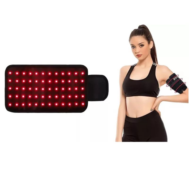 Wearable Red LED Light Pad — 60 LEDs, 130mW/cm² Irradiance