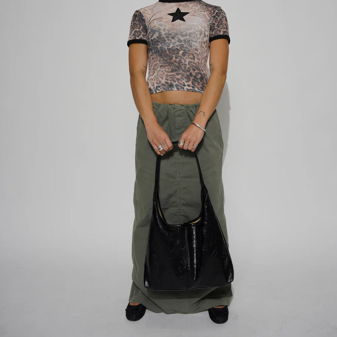 Distressed Scarlett Vintage Tote — Matching Set of Two