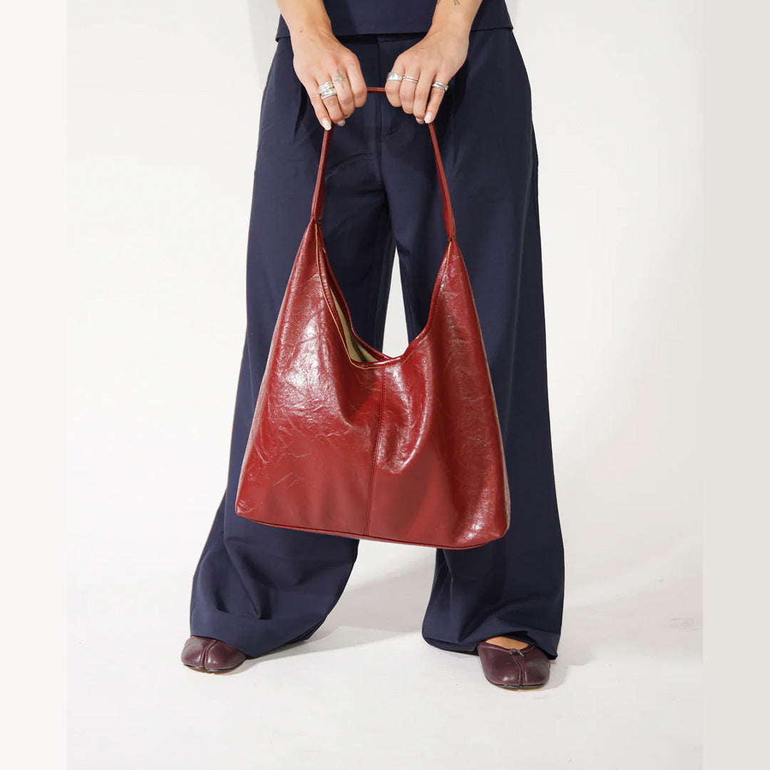 Distressed Scarlett Vintage Tote — Matching Set of Two