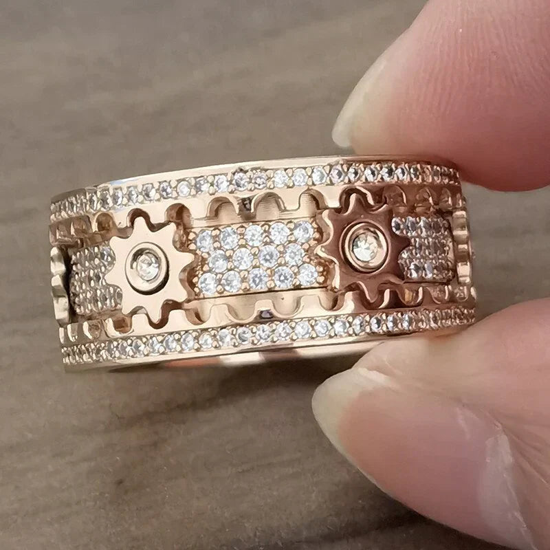 Spinfinity Drehbarer Ring — Entspannungs-Spinner-Schmuck