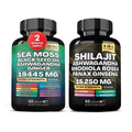 Premium Shilajit & Sea Moss Mineral Bundle: Active Performance & Daily Momentum