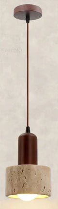 WabiSculpt pendellampa i wabi-sabi-stil — naturinspirerad design