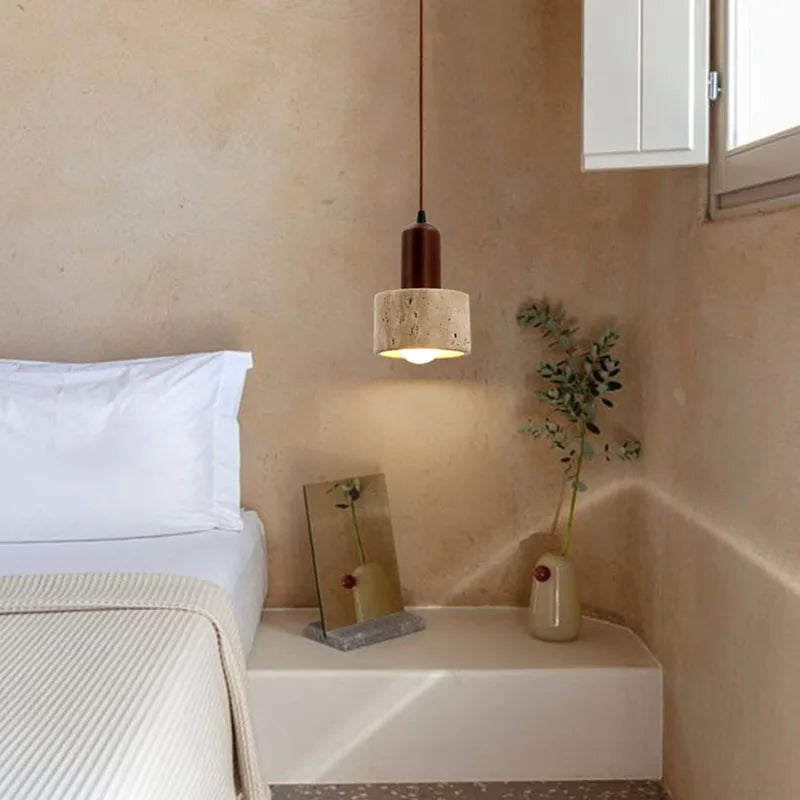 WabiSculpt pendellampa i wabi-sabi-stil — naturinspirerad design