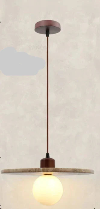 WabiSculpt pendellampa i wabi-sabi-stil — naturinspirerad design