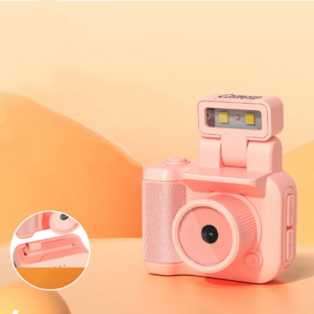 LumaNova Retro Mini Camera, Compact Vintage-Inspired Design