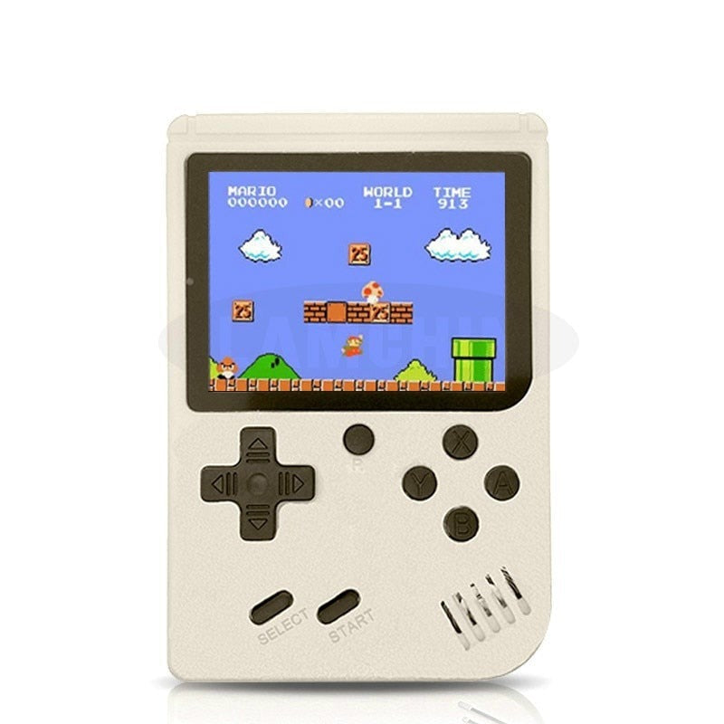 ポータブルレトロ携帯ゲーム機 — クラシックゲーム400種類内蔵