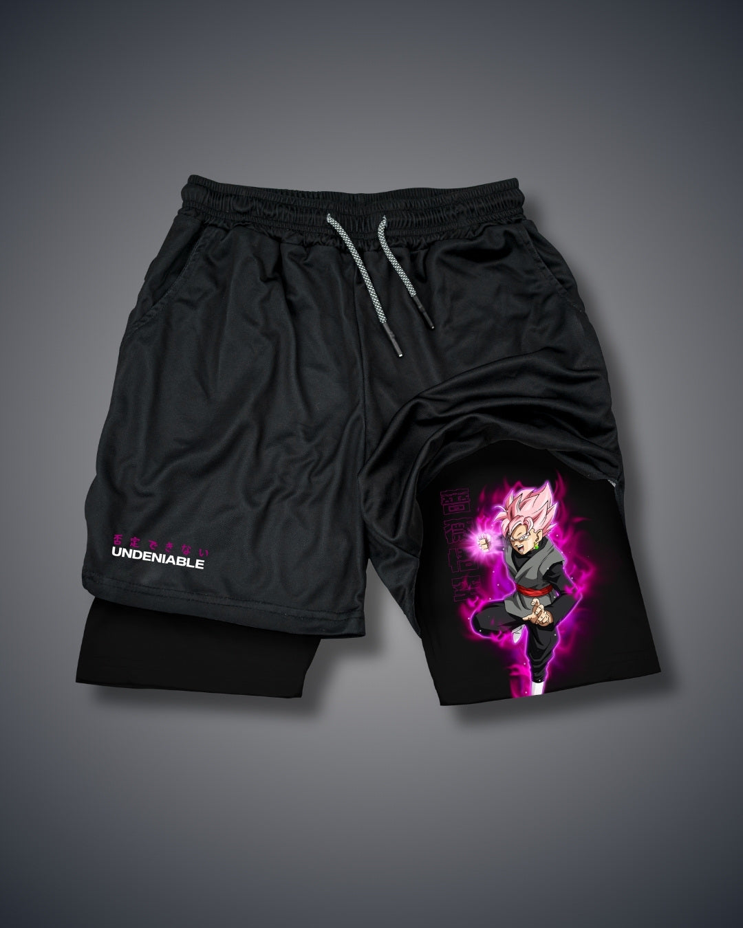 Anime-gymshorts - sportsbeklædning med ydeevne, begrænset oplag