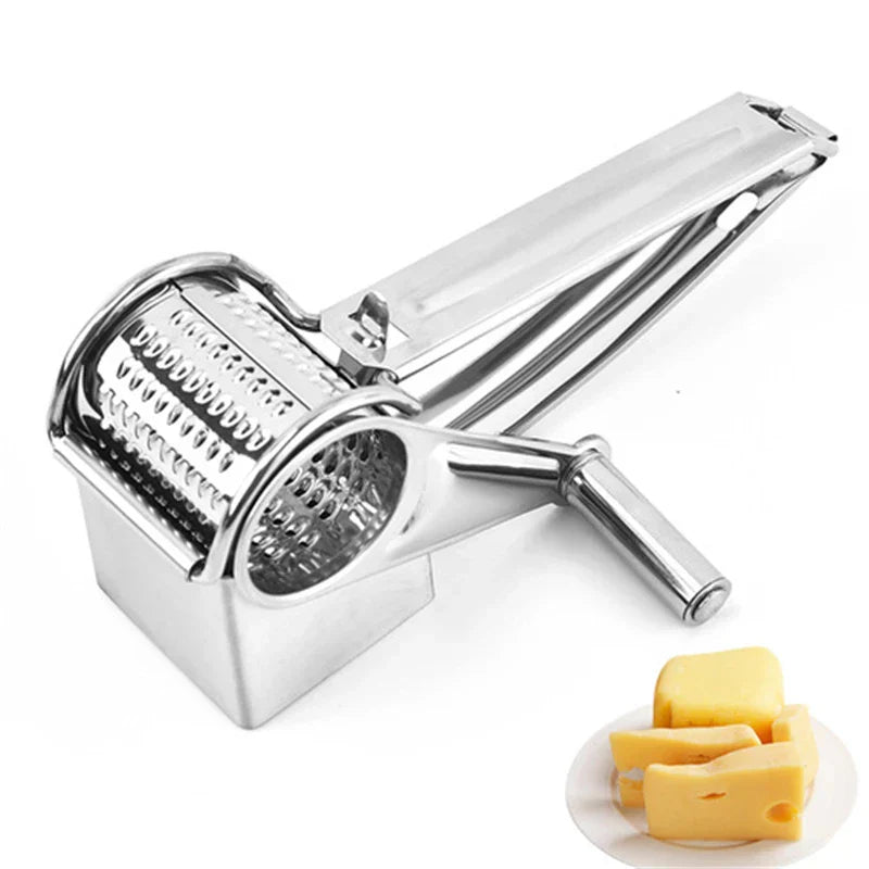 Grattugia rotante per dischi di formaggio cheesero — Cilindri intercambiabili