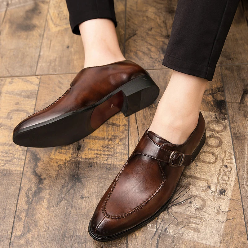 Mocassins de design italiano EliteStep para homem — Calçado casual de luxo