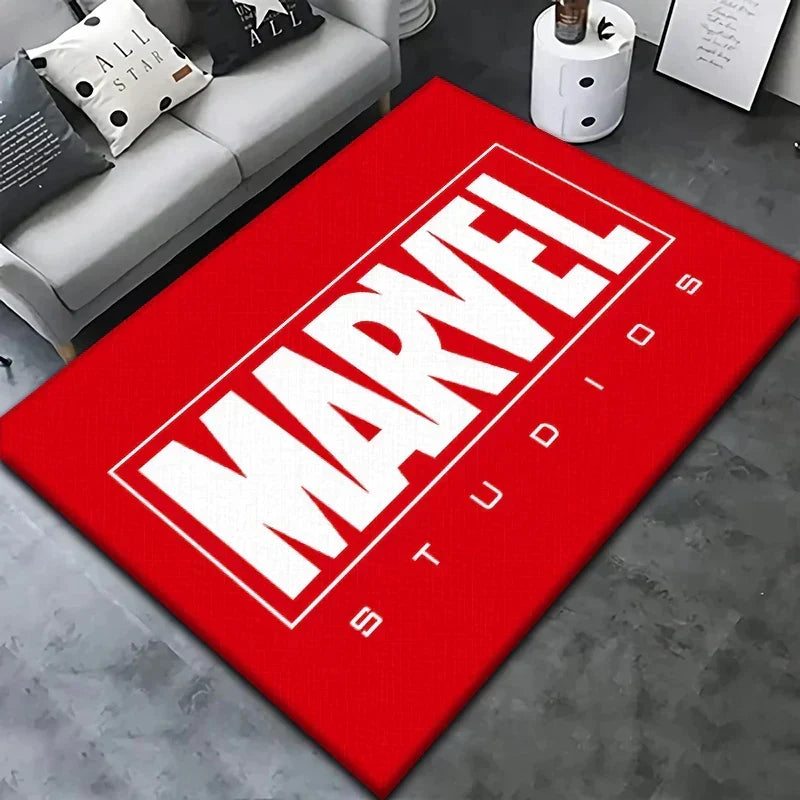 Saras Marvel-matta för barn - mjuk, färgstark och slitstark rumsmatta