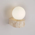 Moderne japansk LED-væglampe - retrodesign, varmt lys