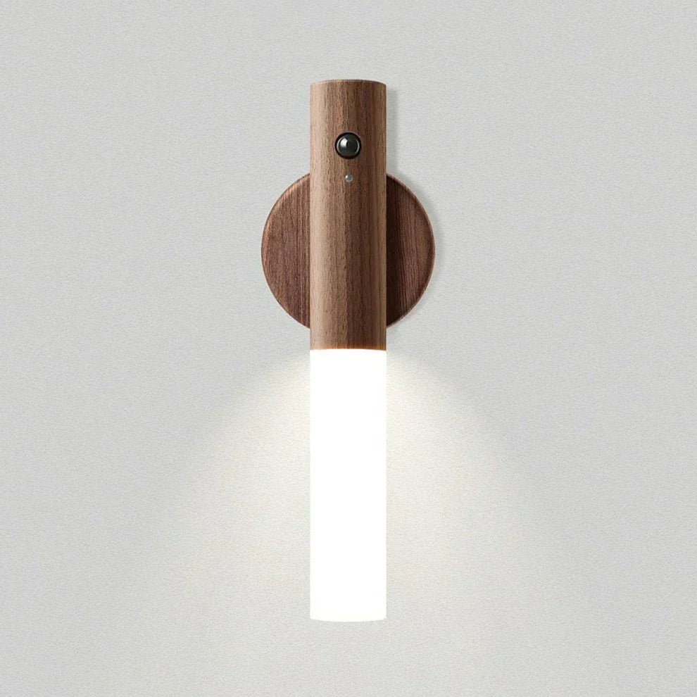Moderne wiederaufladbare LED-Wandleuchte mit Bewegungssensor