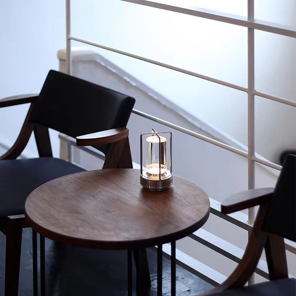 Rechargeable LED Crystal Table Lamp — Touch Control Night Light