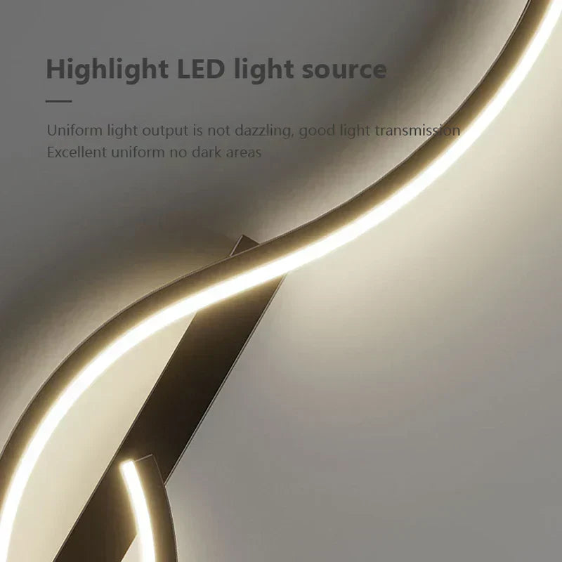 LumaCove Dæmpbar væglampe — LED-panel i silikone