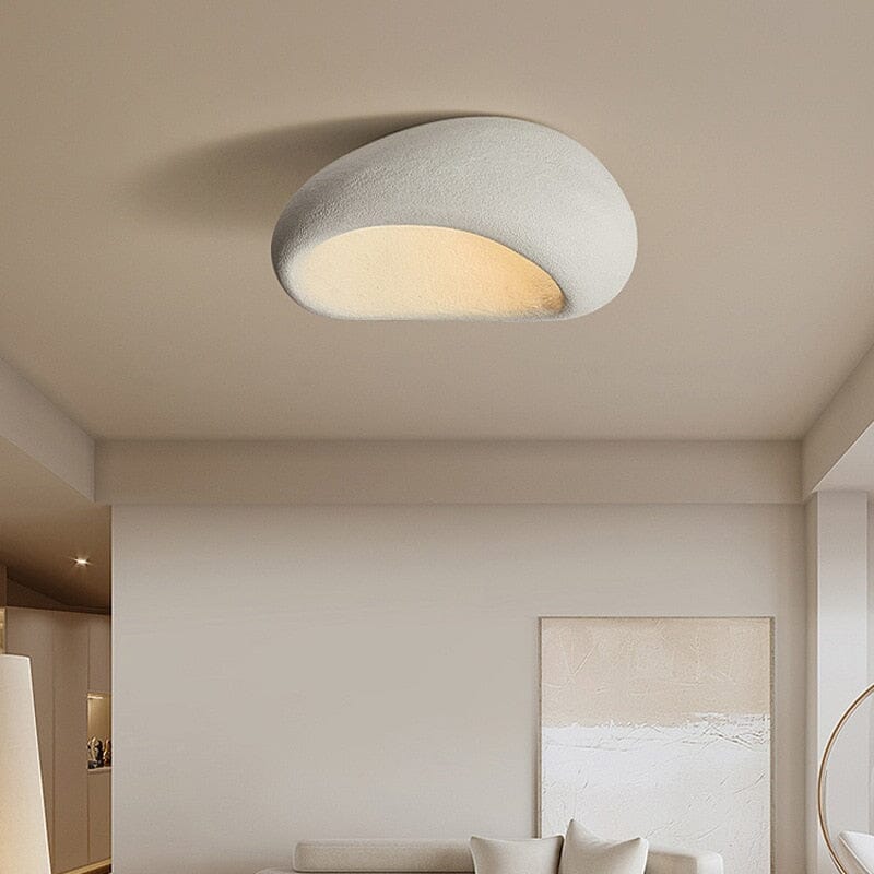 Wabi-Sabi-inspirerad japansk taklampa — stillsam elegans