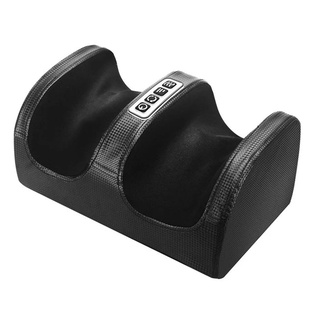 Beheiztes Shiatsu-Fußmassagegerät mit 12 Massageköpfen — 3D-Knetmassage-System für tiefe Gewebemassage