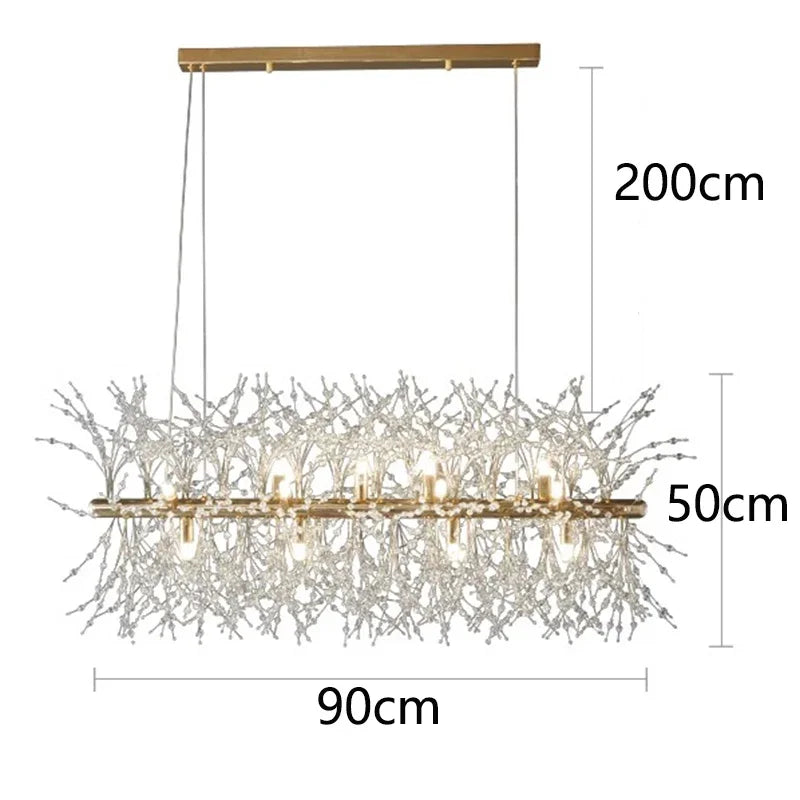 LumaNest Warm Glow LED Pendant Light For Living Room, Dining, And Bedroom
