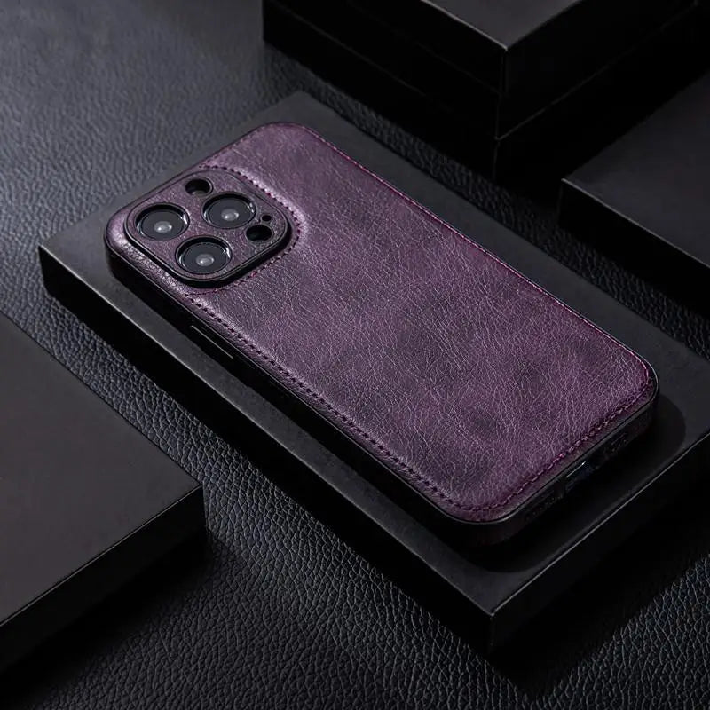 Kensington Leder-iPhone-Hülle - Stoßfester, sturzsicherer Schutz