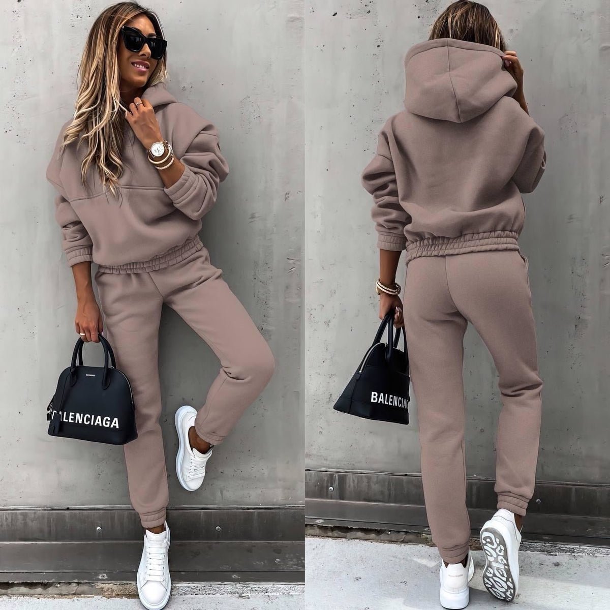 Mira Jogginganzug-Set — Gemütliche Loungewear für Herbst und Winter