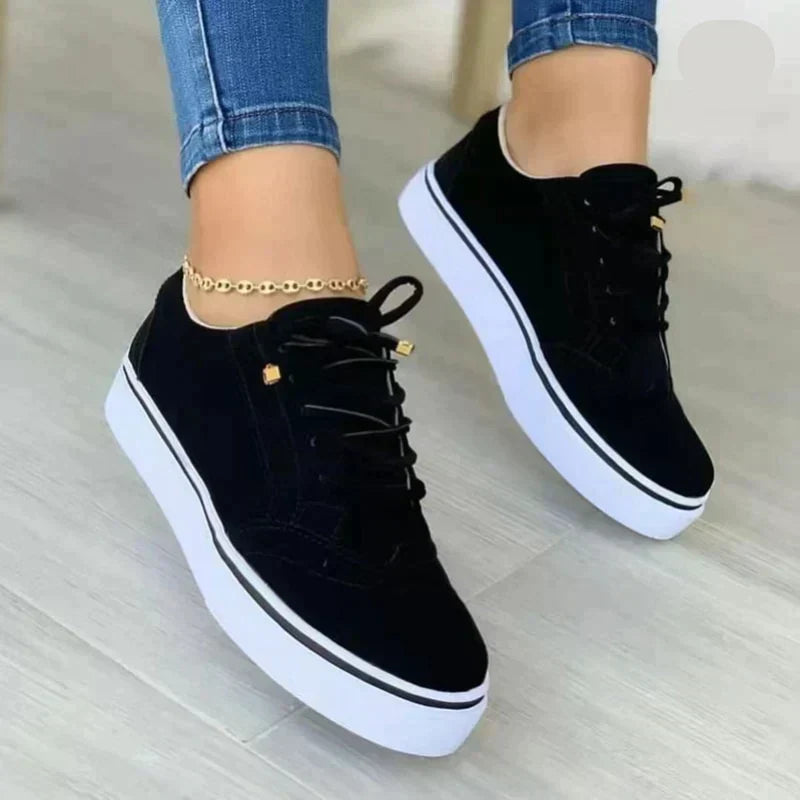 Emilie trendy ortopædiske sneakers — støttende sko med polstring
