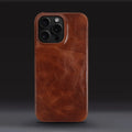 THE EXECUTIVE iPhone-Hülle aus echtem Leder — von Hand veredelt