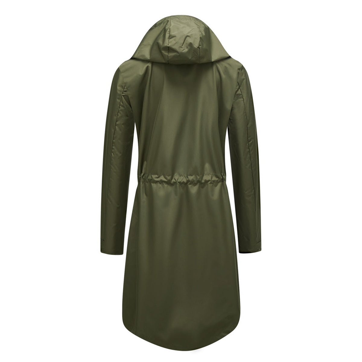 Lisa vattentät trenchcoat/jacka med huva för kvinnor - vindjacka för hösten
