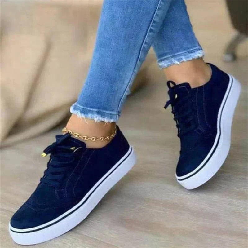 Emilie trendy ortopædiske sneakers — støttende sko med polstring