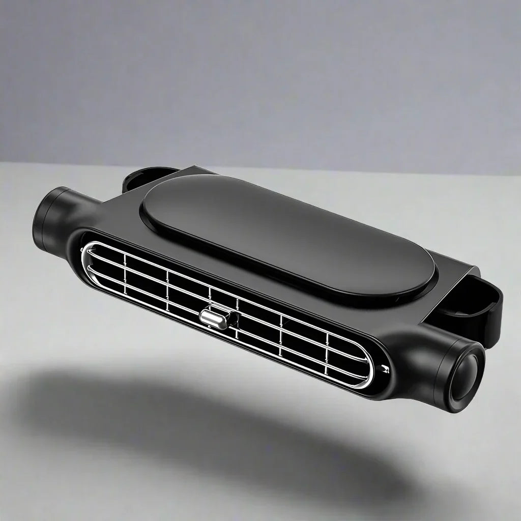 Zara USB-køleblæser til bilens nakkestøtte — Justerbart design med 3 hastigheder