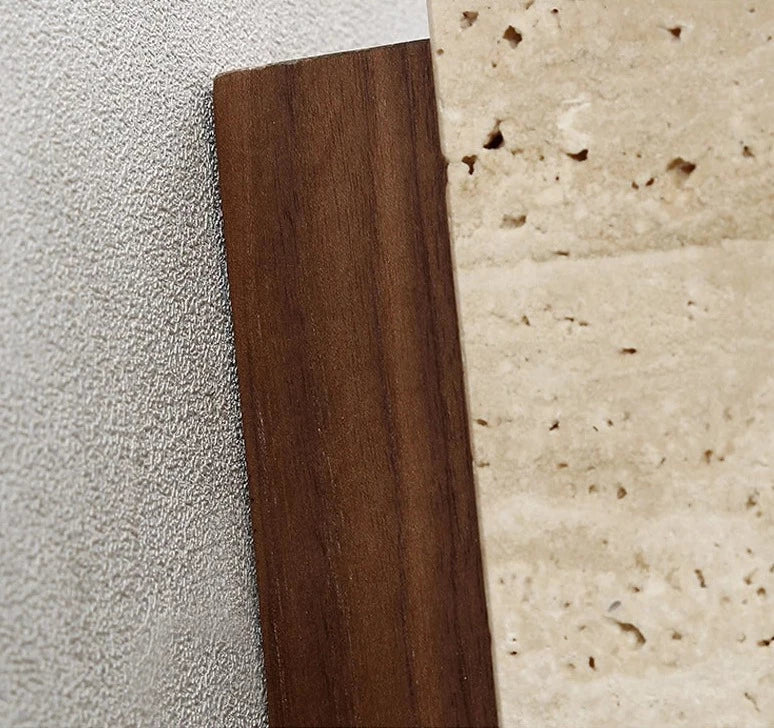 EmberStone Travertine Wall Light With LED For Living Rooms