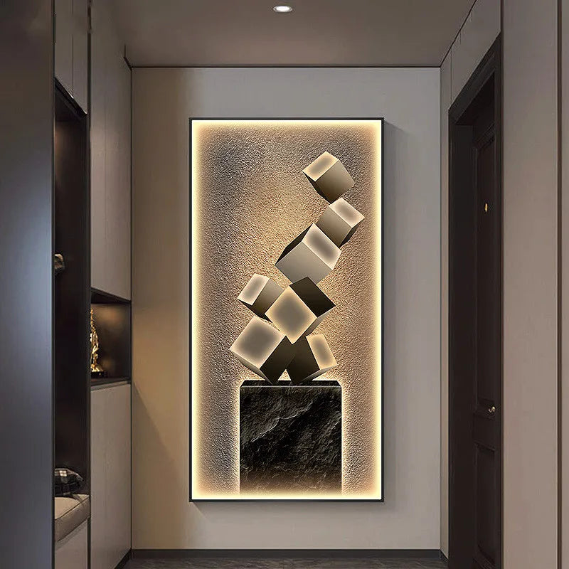 Modern konstnärlig LED-vägglampa — justerbar, dimbar