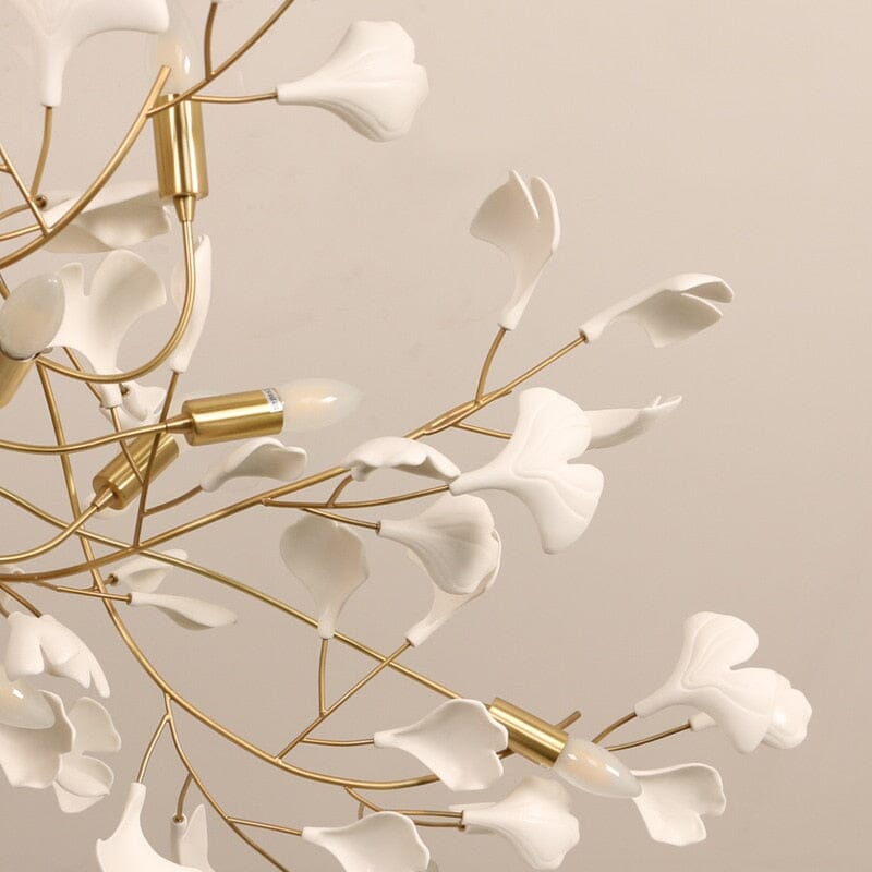 Keramický lustr Petal — stmívatelné LED svítidlo
