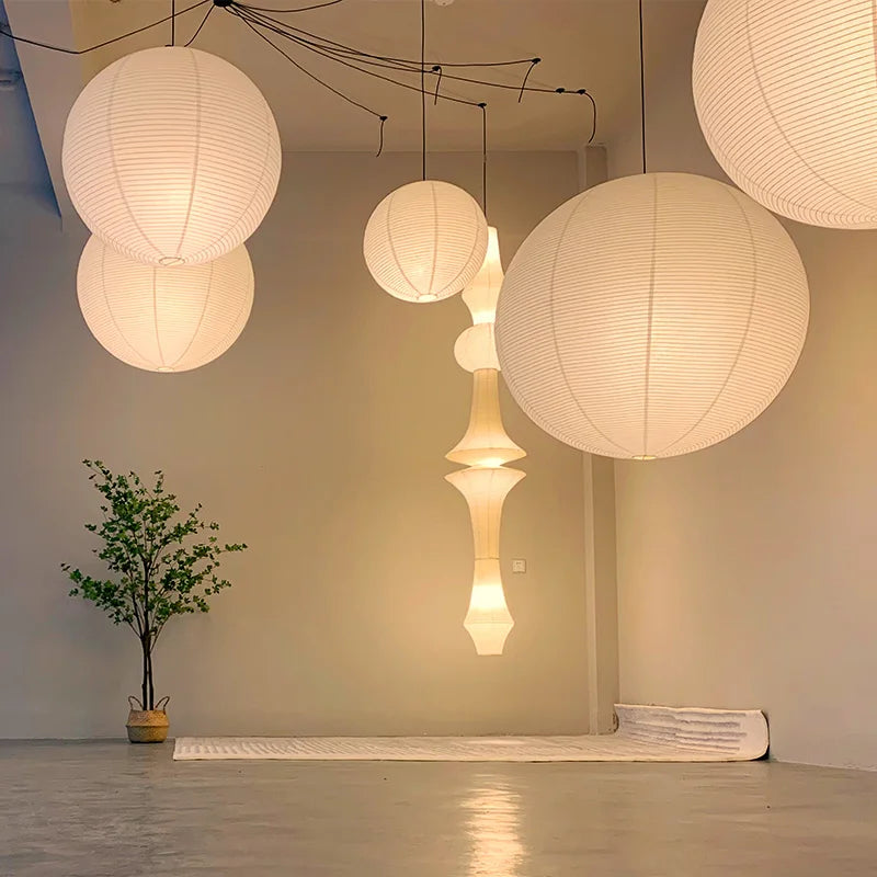 Vrimlo Papierballon-Pendelleuchten — Von Paris inspirierte Dekoration