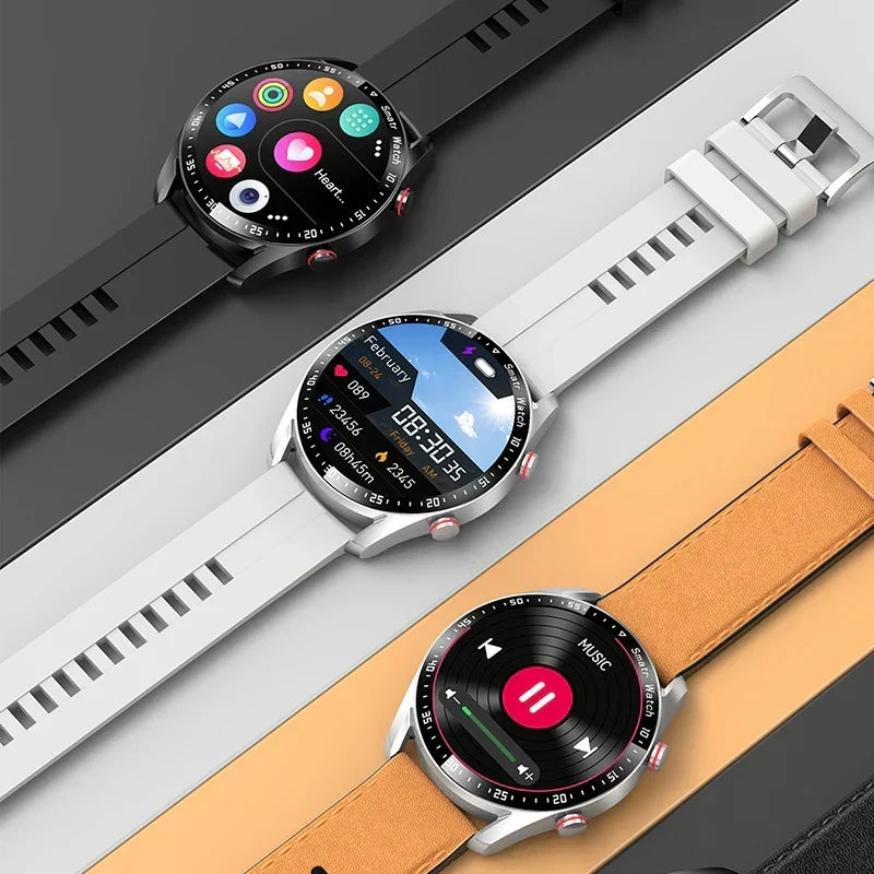 Apollo Pro Smartwatch — Bluetooth Calling, ECG+PPG Health Tracker