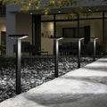 Lampes solaires LED pour allées — Éclairage paysager extérieur étanche