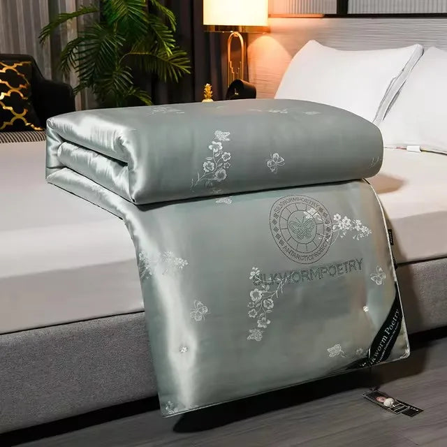 Edredão de Seda Aurene para Inverno com Núcleo de 5kg e Recheio de Seda de Amoreira