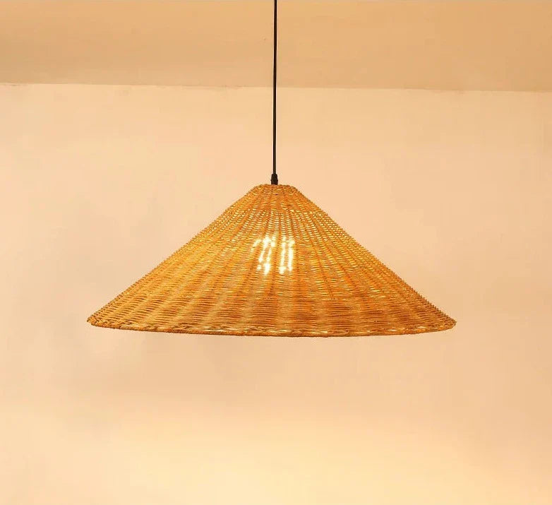 EverBamboo LED Hanging Pendant Light For Scandinavian Ceiling Decor