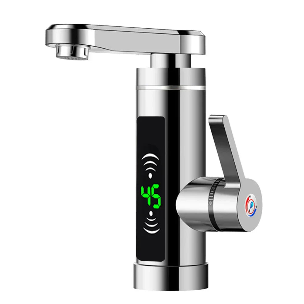 Kirrea 3000W Direktheizungs-Wasserhahn Mit 360-Grad-Drehbarem Auslauf