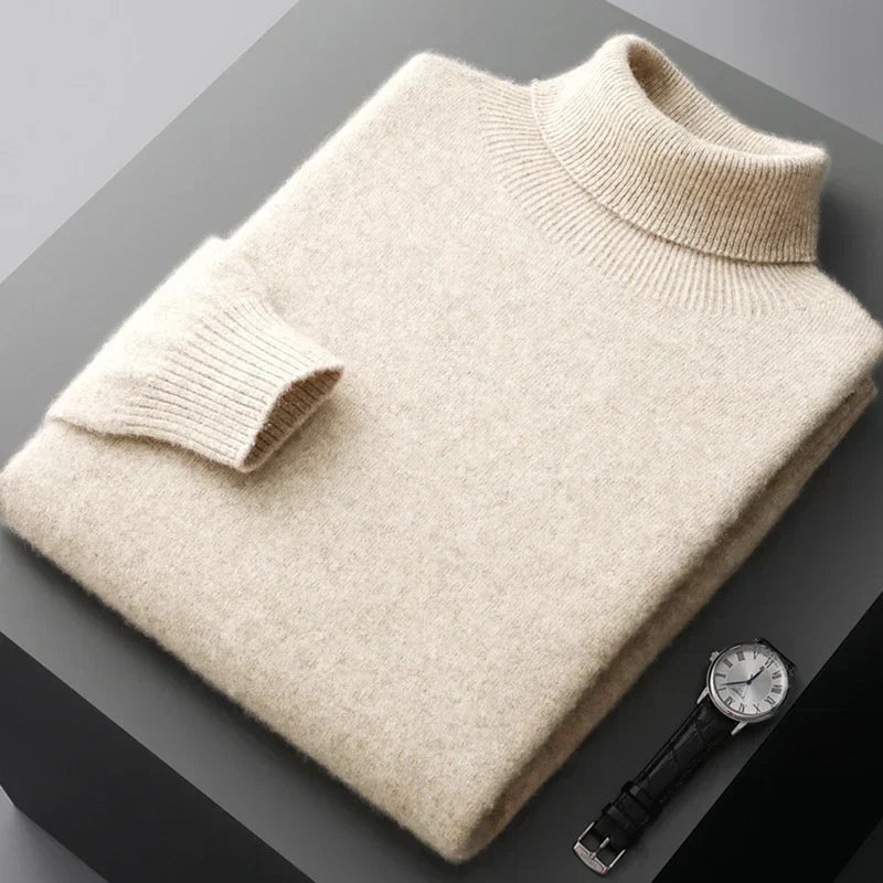 Trond Pullover aus 100 % reiner australischer Wolle – Herbst/Winter