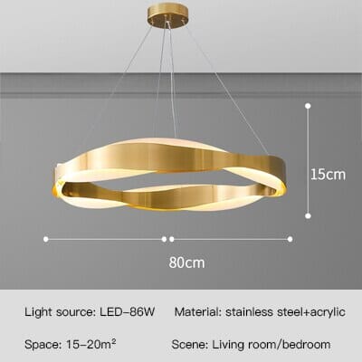 OrionRing Verstellbare Pendelleuchte mit längenverstellbarem Kabel und drei Farbsettings