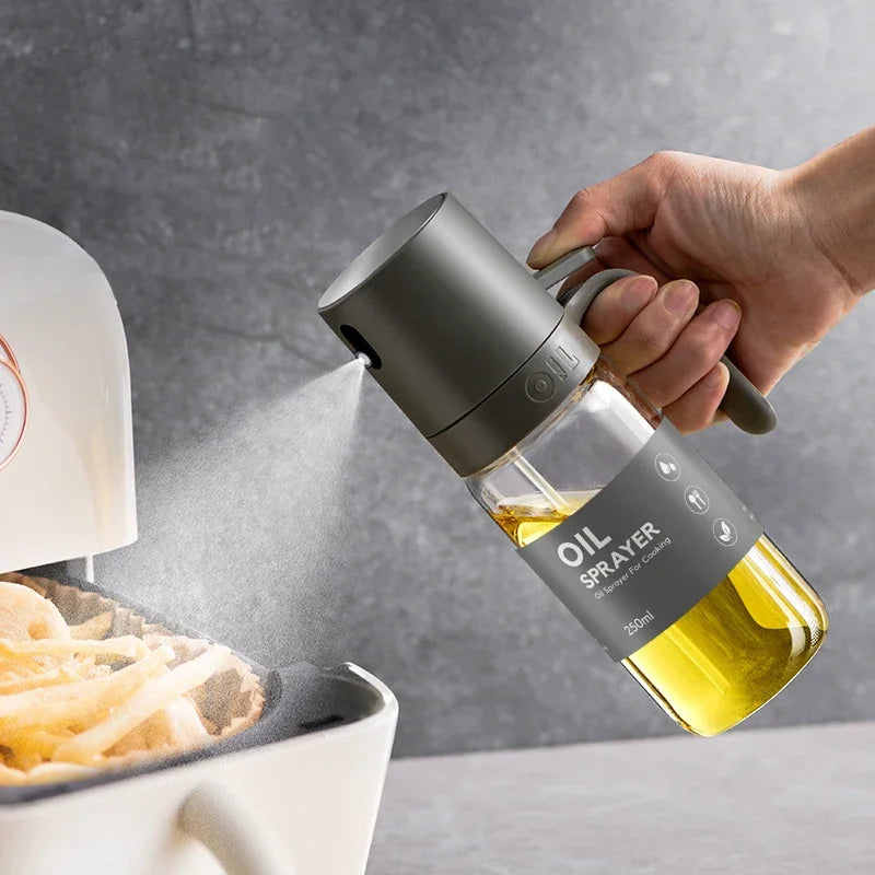AureaMist 250ml Glass Oil Sprayer — Precise Control, Odorless Mist