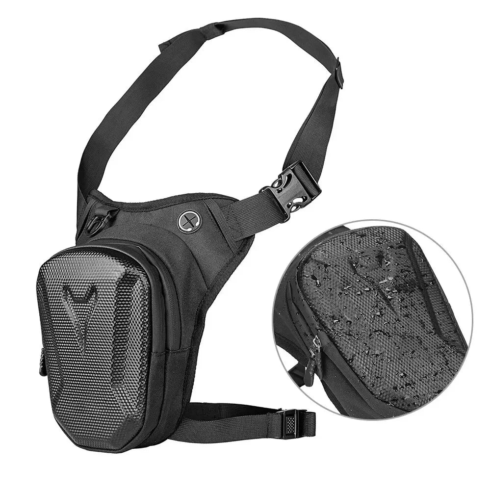 Tactical Hard Shell Leg Bag — Waterproof, Expandable Design, Aerodynamic Profile