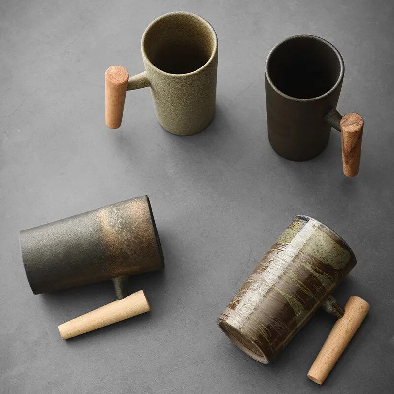 Nordic Earth -lattemukit — Rauhalliset, luonnosta inspiroituneet juoma-astiat
