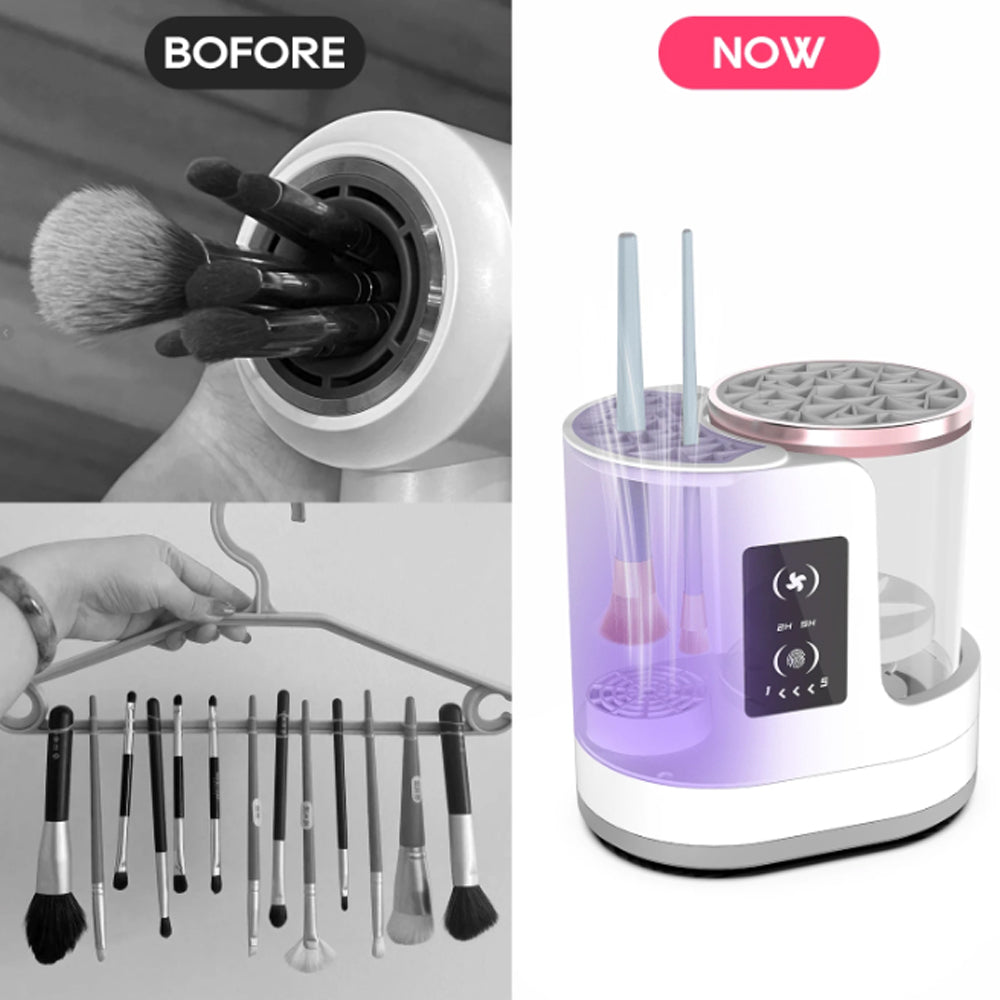Rechargeable Electric Makeup Brush Cleaner — Fast Deep-Cleaning Device