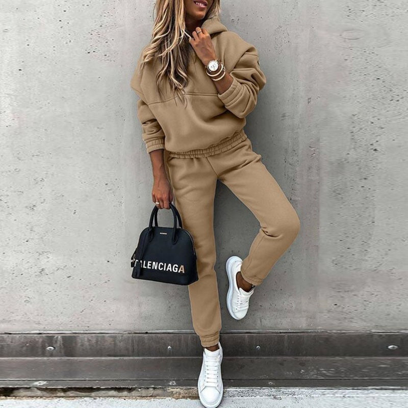 Mira Jogginganzug-Set — Gemütliche Loungewear für Herbst und Winter