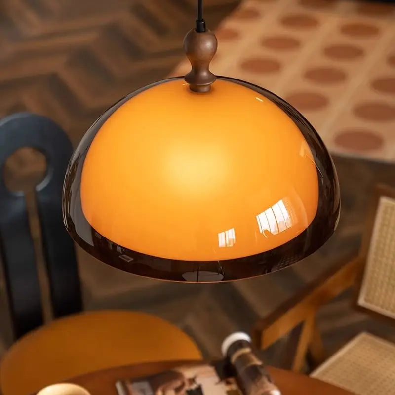 Asterra Brown LED Pendant Light For Dining Tables And Kitchen Islands