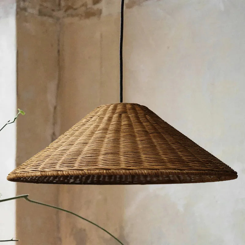 EverBamboo LED Hanging Pendant Light For Scandinavian Ceiling Decor