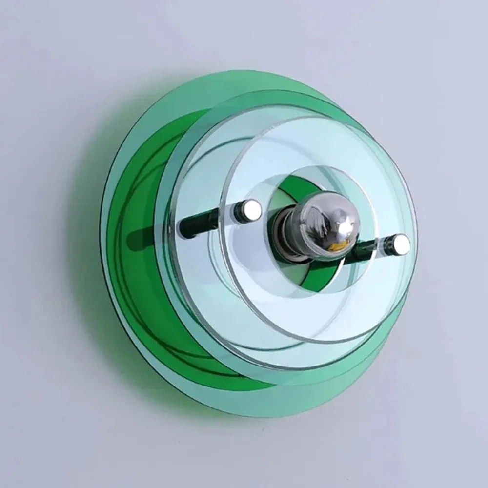 Asterra Multicolor Wall Sconce In Vintage Bauhaus LED Lighting